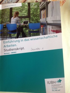 Wissenschaftliches Arbeiten